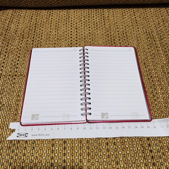 [NEW] 2/$10 3/$12 MTV Metal Notebook Journal Notepad - Picture 4 of 5